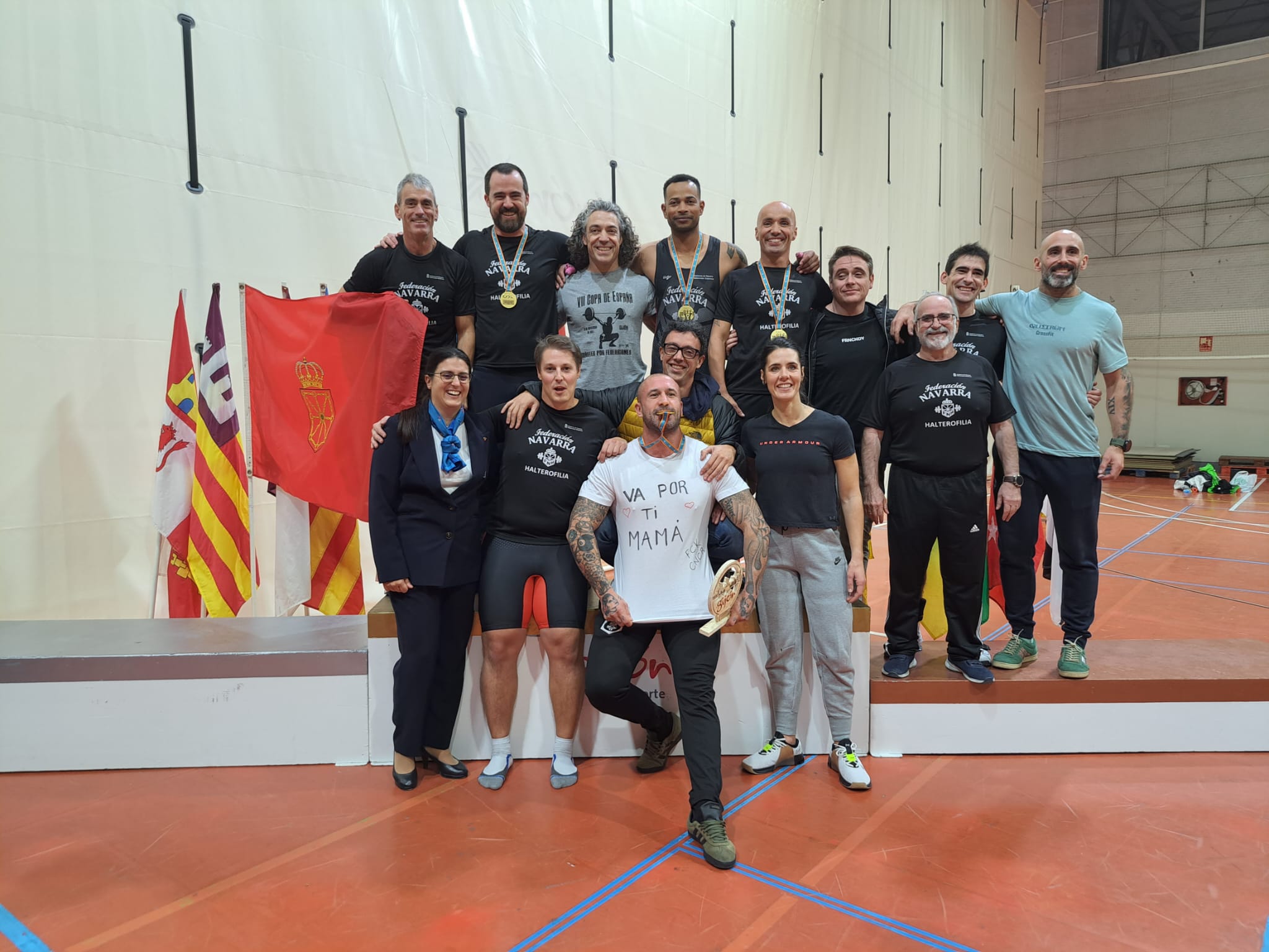 Los másters navarros, campeones de España